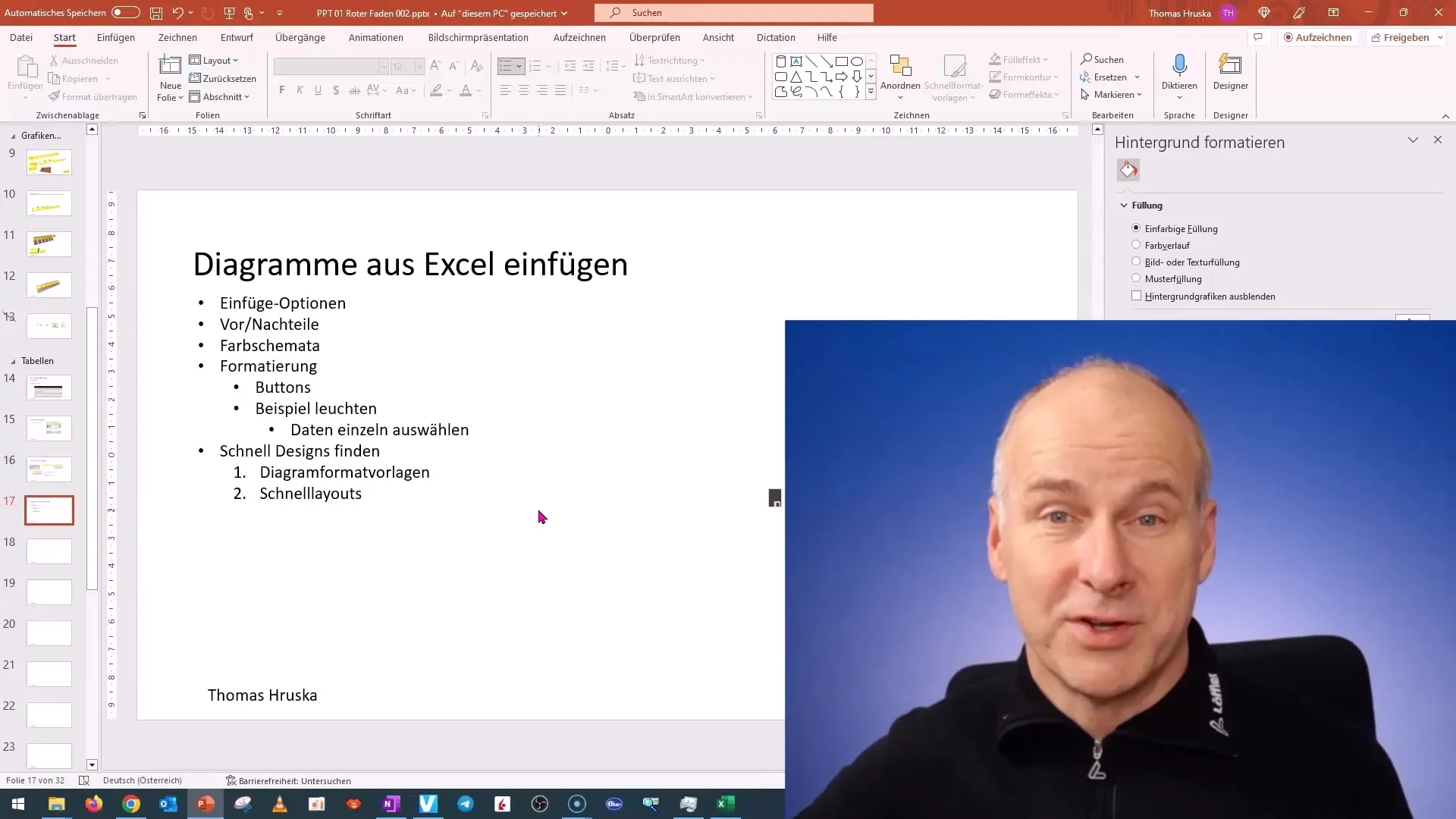 Inserire diagrammi in PowerPoint in modo efficiente e utilizzare schemi di colori ottimali