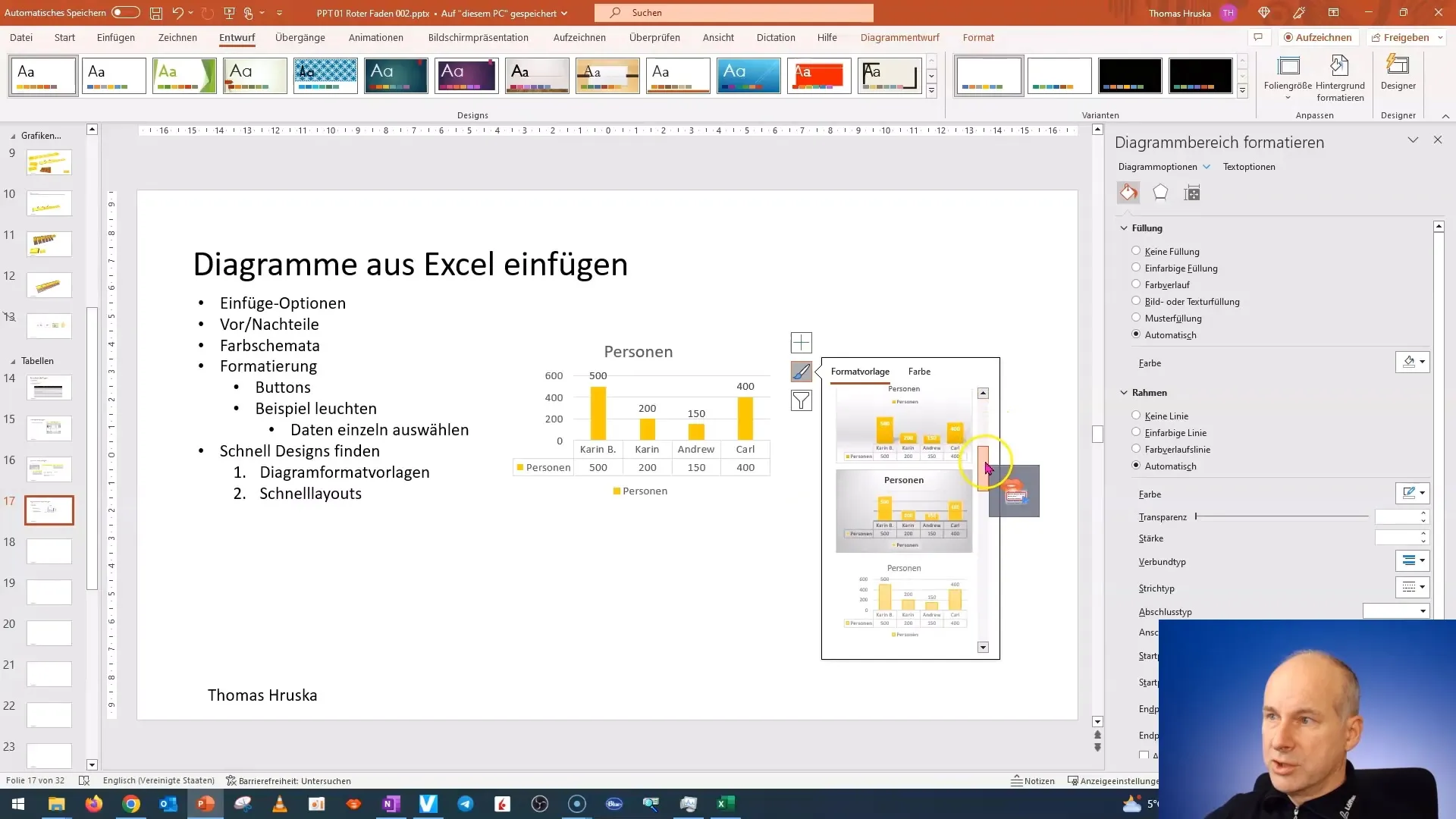 Stăpânește formatarea diagramelor în PowerPoint