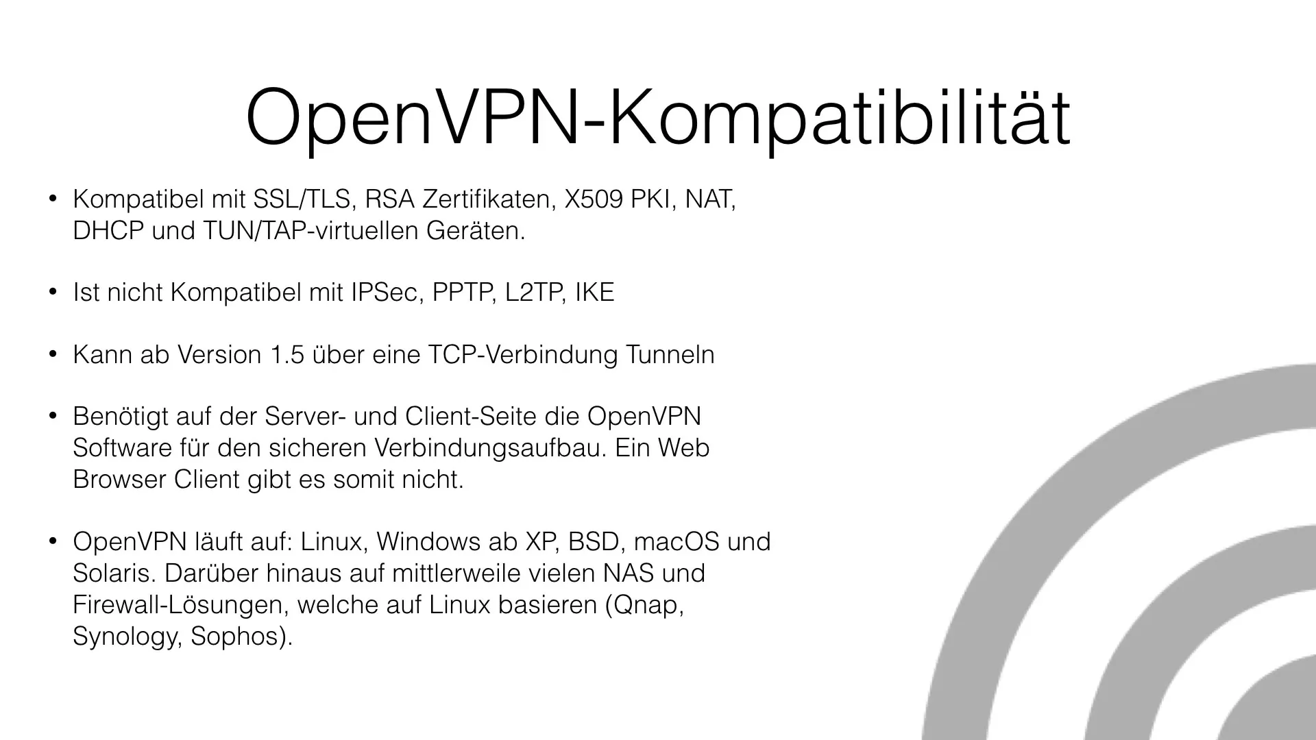 OpenVPN: Sicherheit und Kompatibilität verstehen OpenVPN: Sicherheit und Kompatibilität verstehen