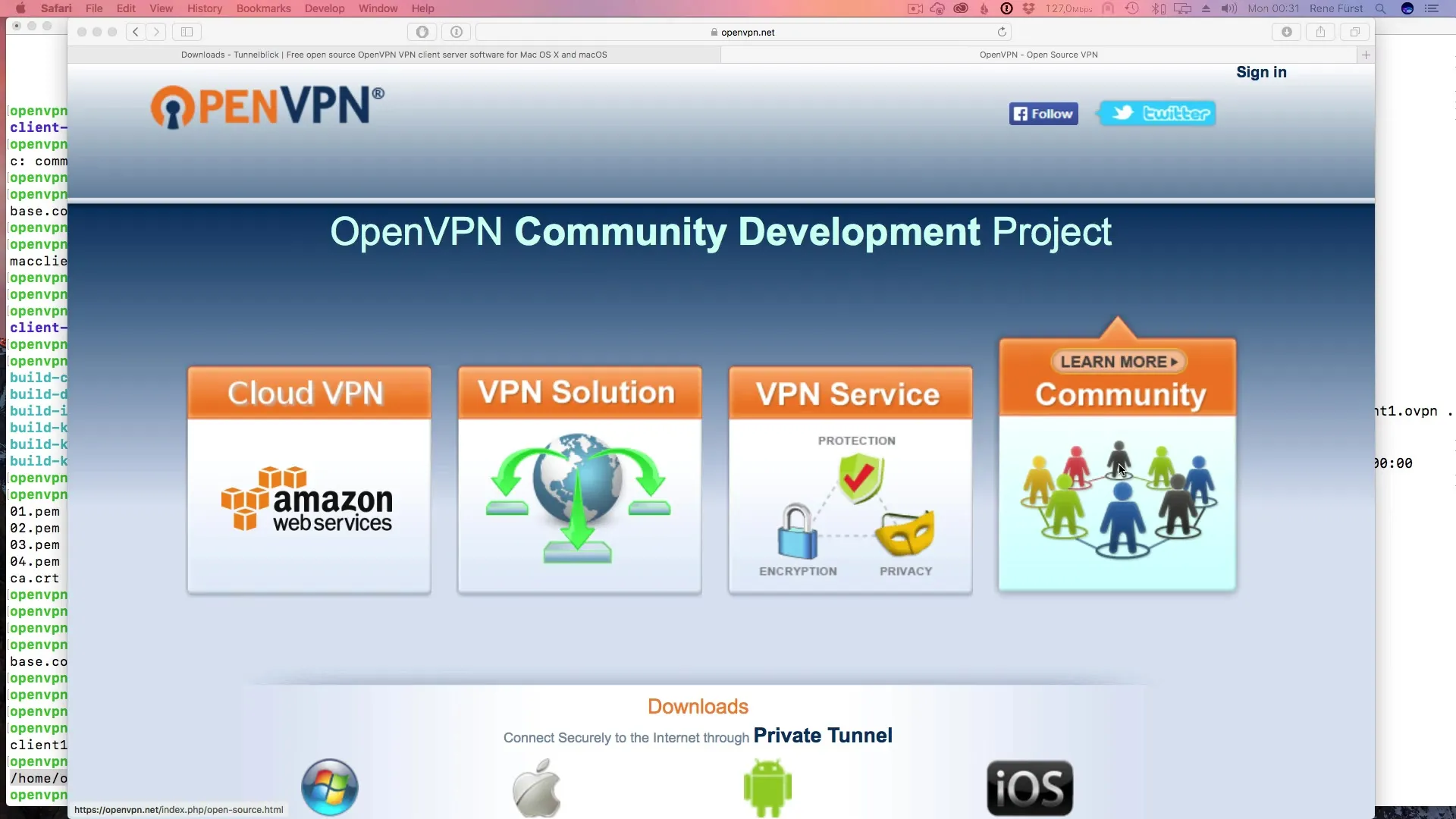 OpenVPN Verbindung auf macOS sicher einrichten OpenVPN Verbindung auf macOS sicher einrichten