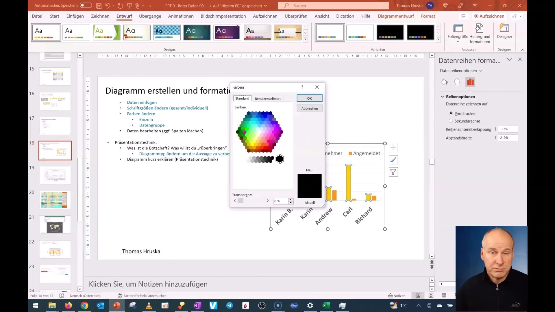 Padroneggia la progettazione dei colori in PowerPoint con questa guida passo dopo passo