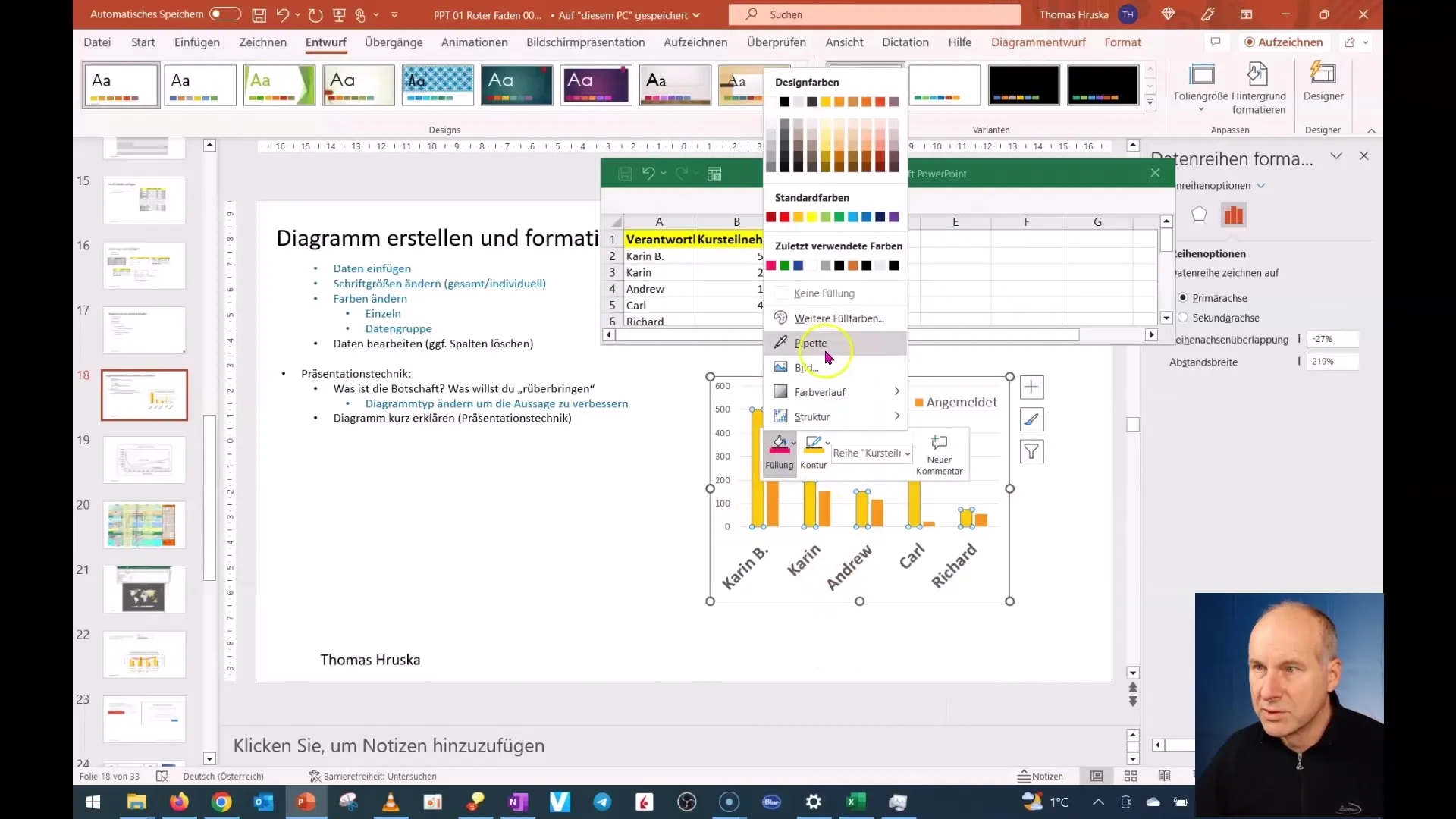 Padroneggia la progettazione dei colori in PowerPoint con questa guida passo dopo passo