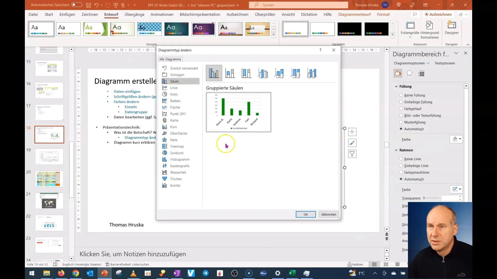 Optimizați conținutul diagramei în PowerPoint - Instrucțiuni pas cu pas