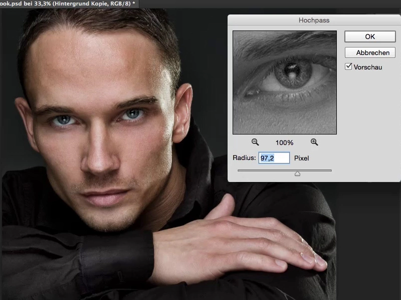 Looks & Styles mit Photoshop - Hochpasslook