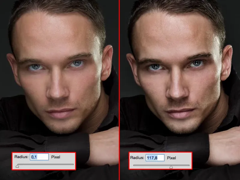 Atrodo ir stilius su „Photoshop“ - aukšto dažnio filtro efektas