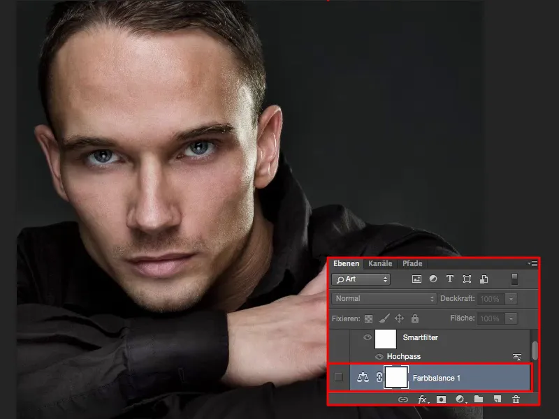 Looks & Styles mit Photoshop - Hochpasslook