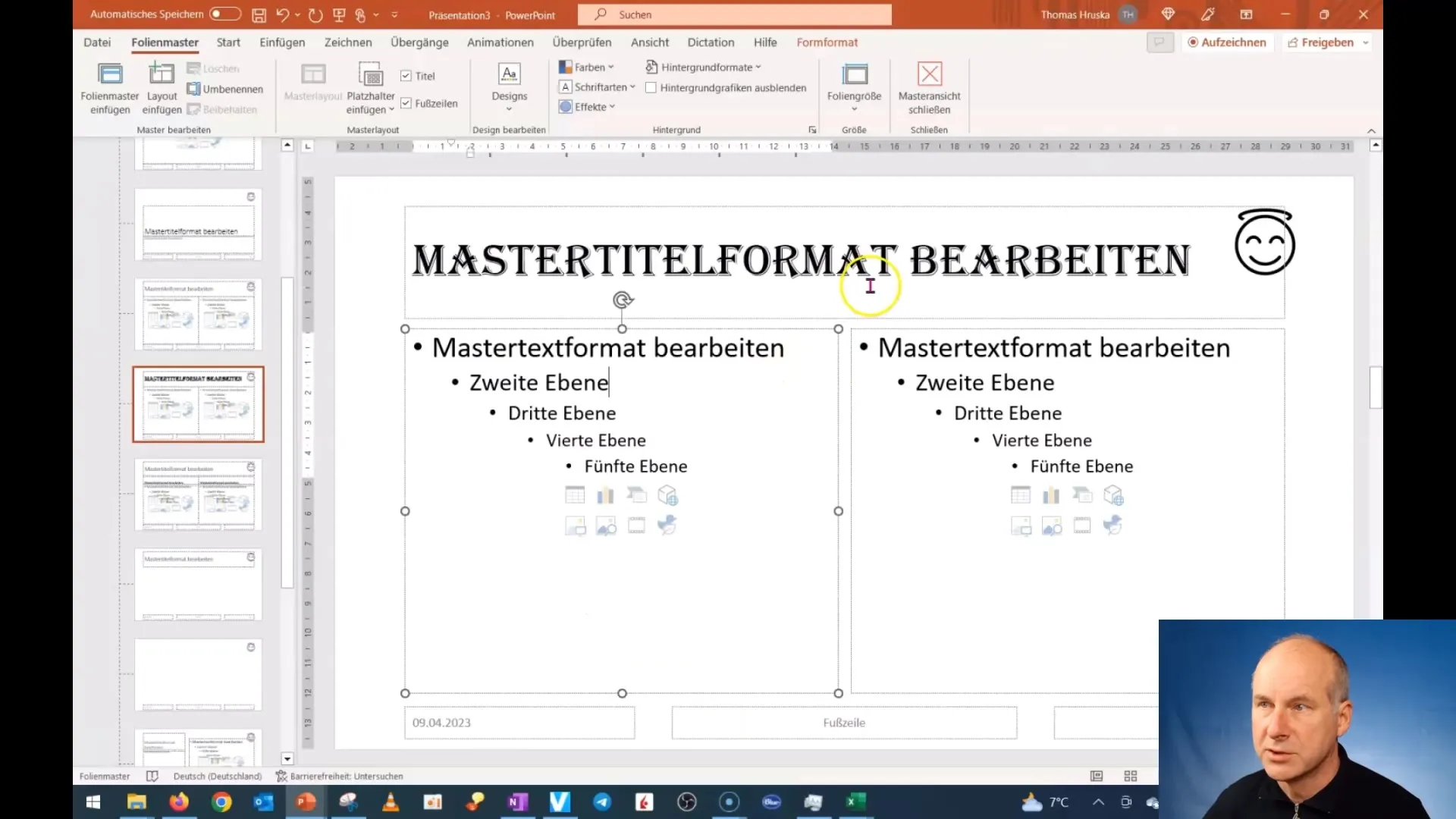 Curs PowerPoint: Editarea și configurarea aspectului foilor