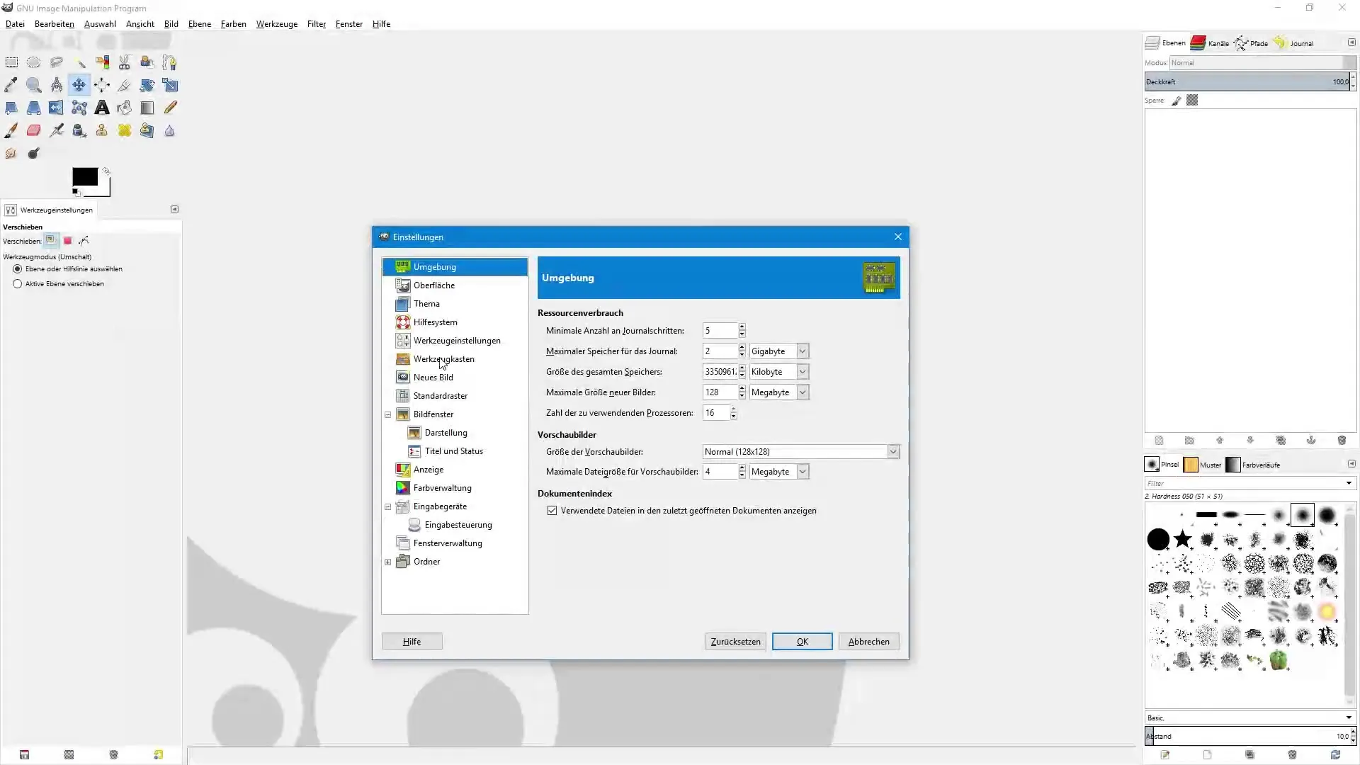 GIMP: Werkzeugkasten effektiv anpassen für Einsteiger GIMP: Werkzeugkasten effektiv anpassen für Einsteiger