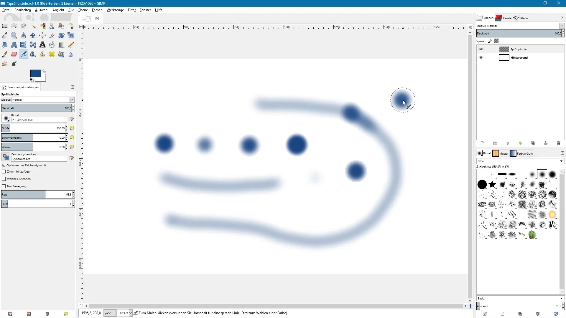 GIMP Spruzzatore – Lavorare in modo efficace con i colori GIMP Spruzzatore – Lavorare in modo efficace con i colori