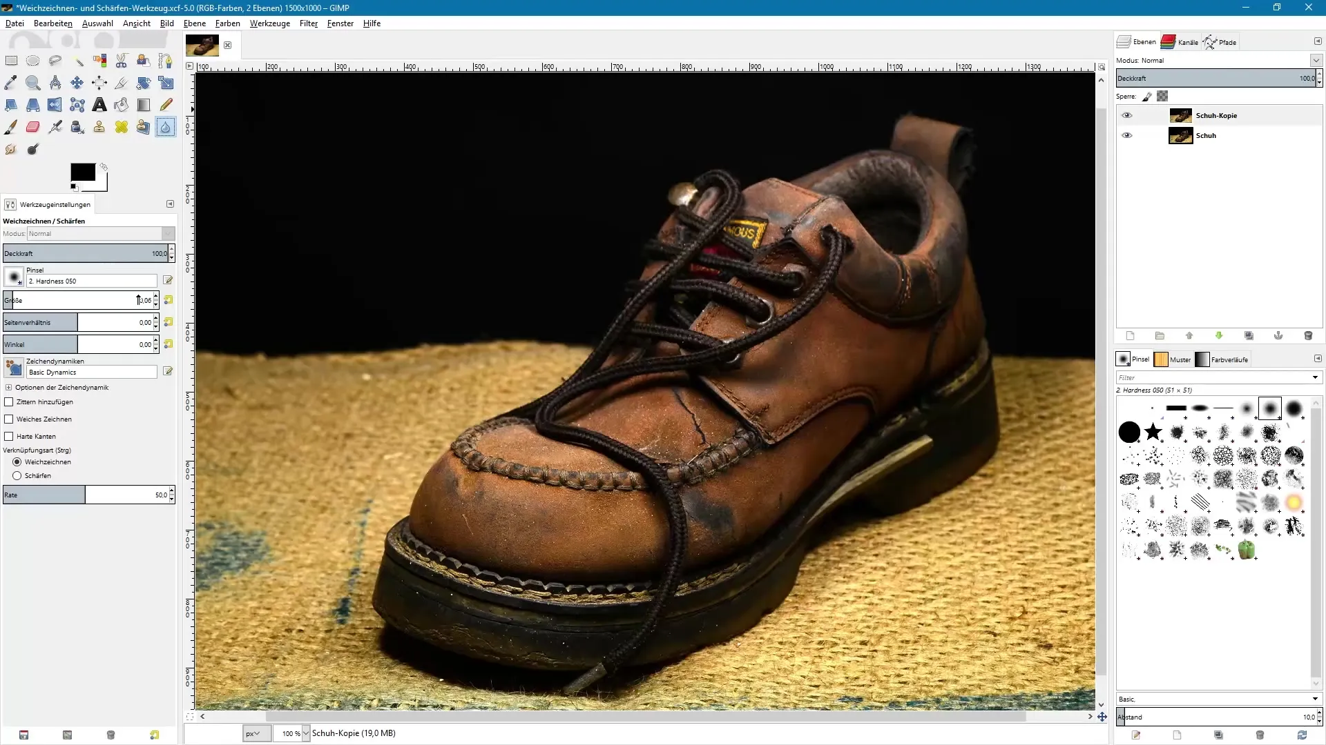 GIMP: Sfocatura e messa a fuoco semplificate GIMP Sfumare e mettere a fuoco facilmente