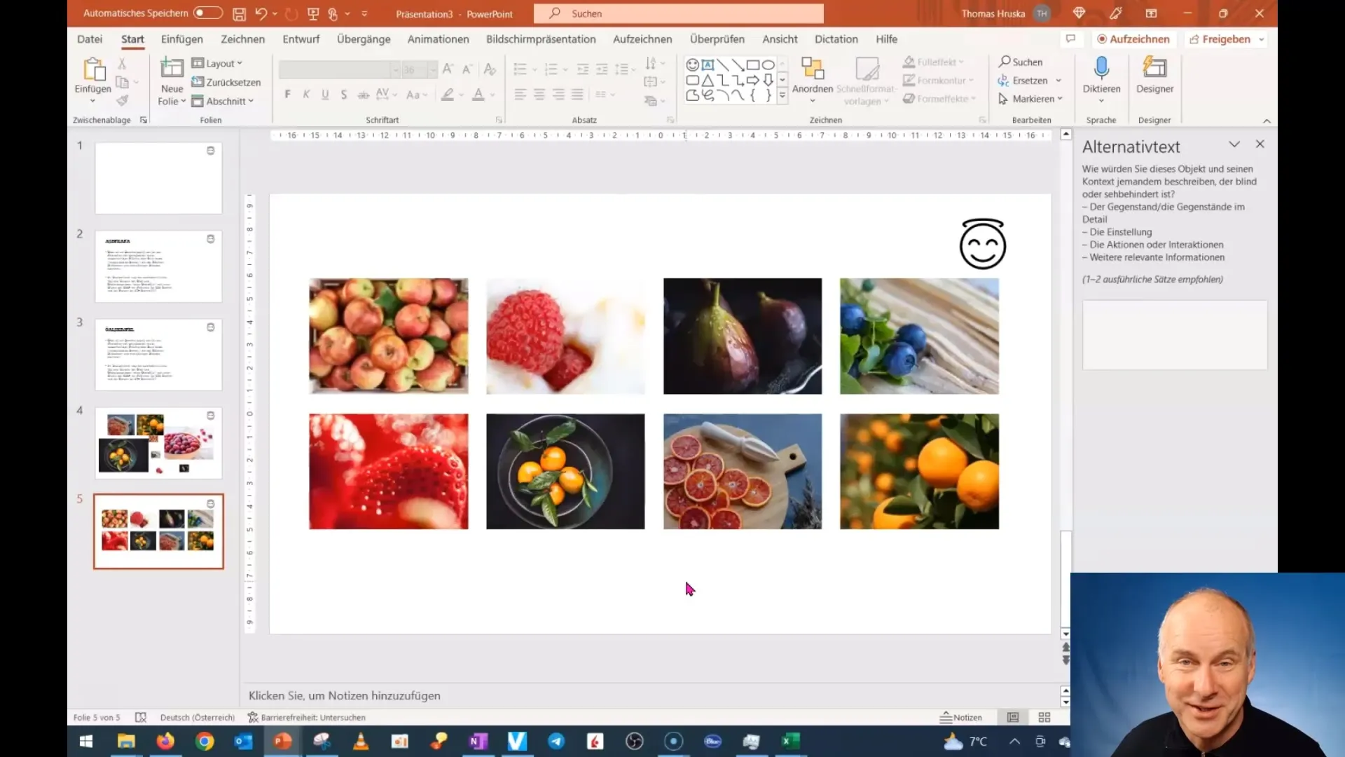 Creare fotocollage in modo efficiente con PowerPoint
