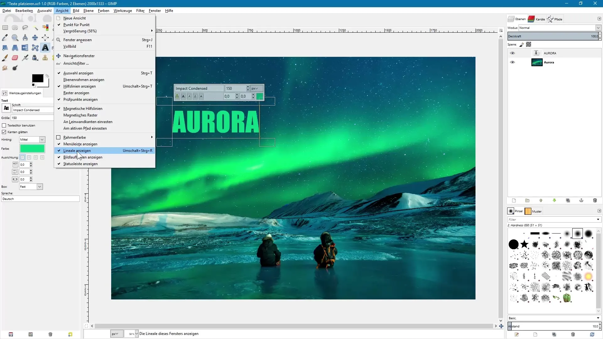 Colocar textos de manera efectiva con GIMP para principiantes Colocar texto de manera efectiva con GIMP para principiantes