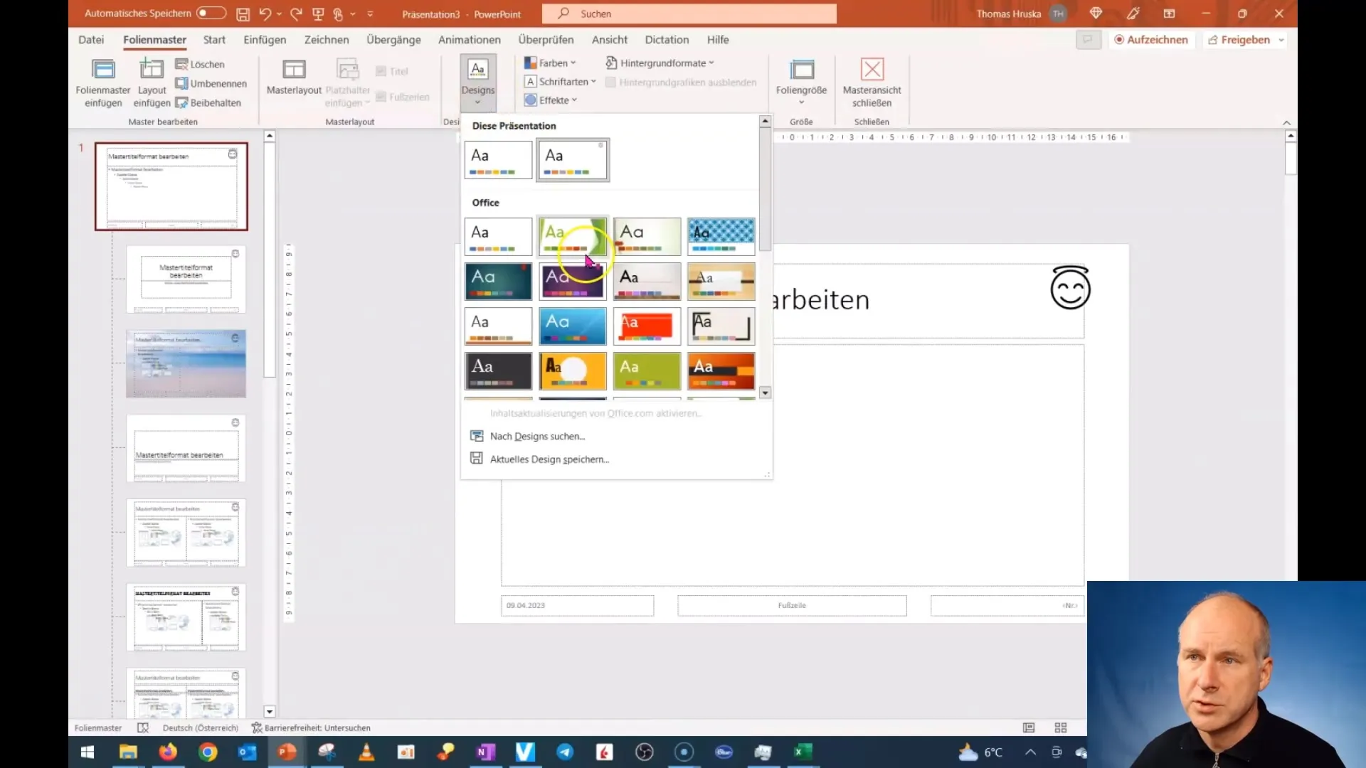 Realizzazione professionale di sfondi in PowerPoint