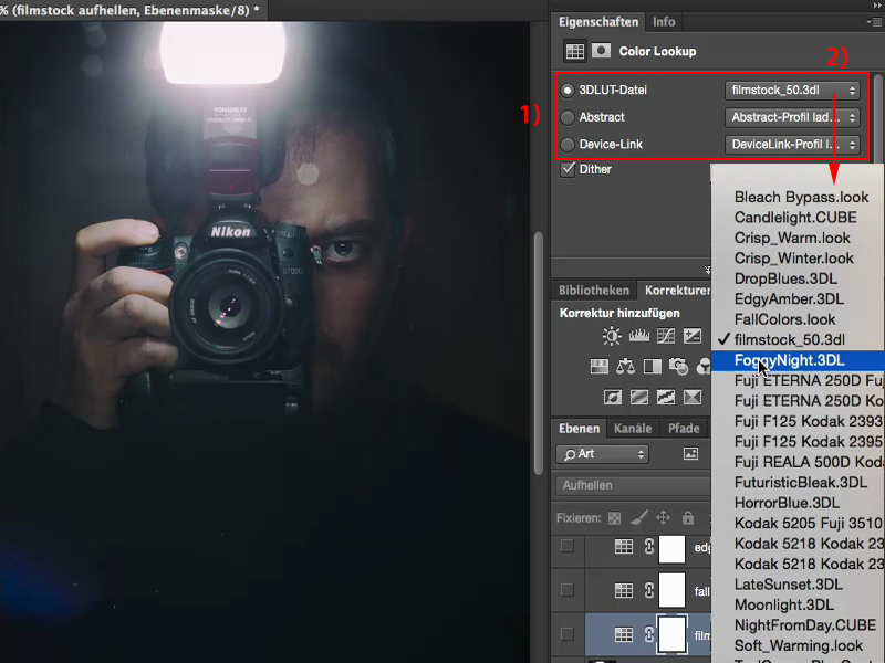 Looks & Styles mit Photoshop - Color Lookups Looks & Styles mit Photoshop - Color Lookups