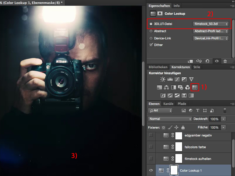 Looks & Styles mit Photoshop - Color Lookups