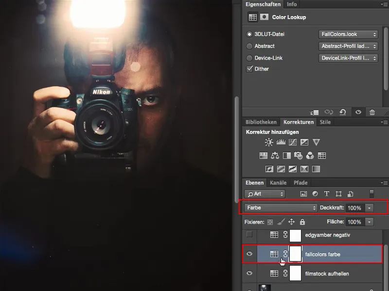 Looks & Styles mit Photoshop - Color Lookups