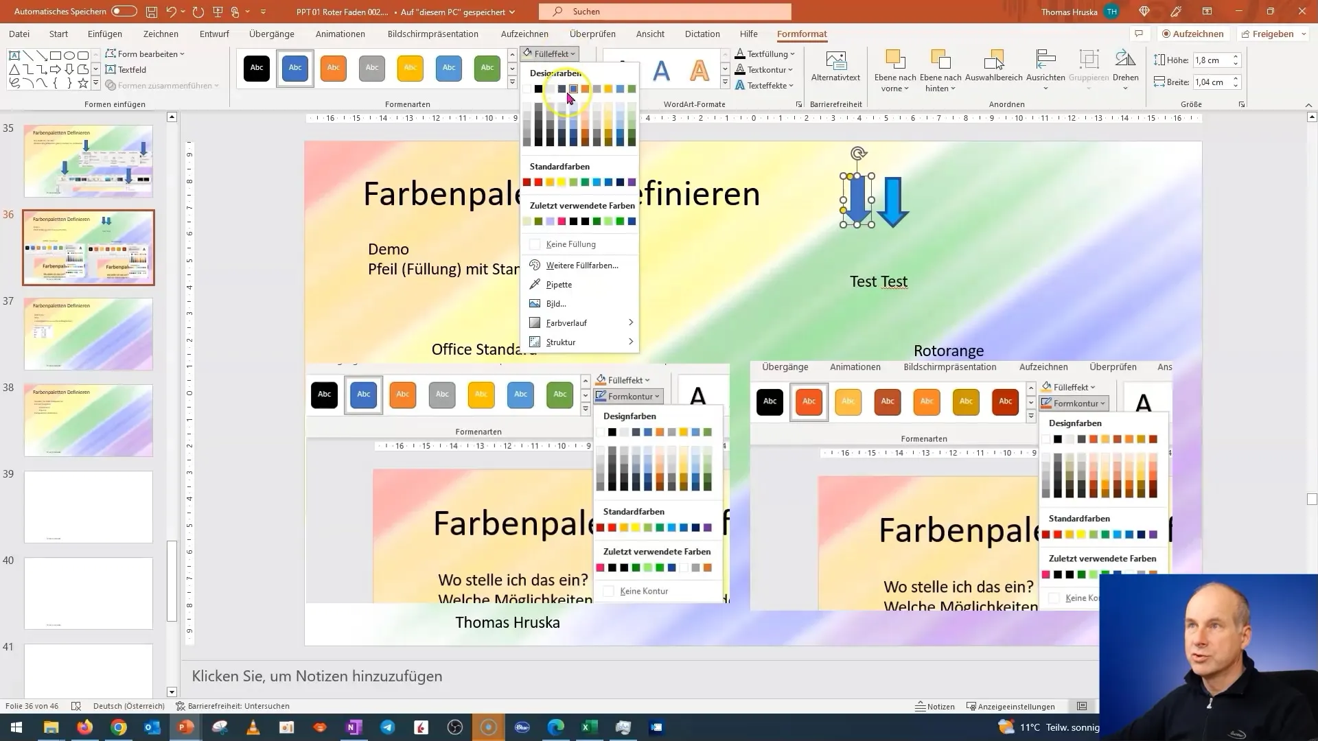 Creare e personalizzare schemi di colore professionali in PowerPoint