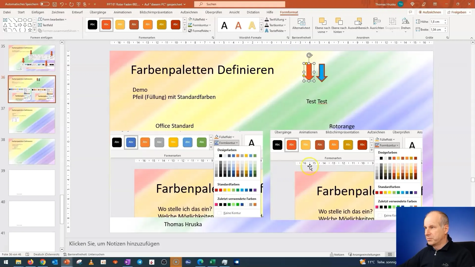 Creare e personalizzare schemi di colore professionali in PowerPoint