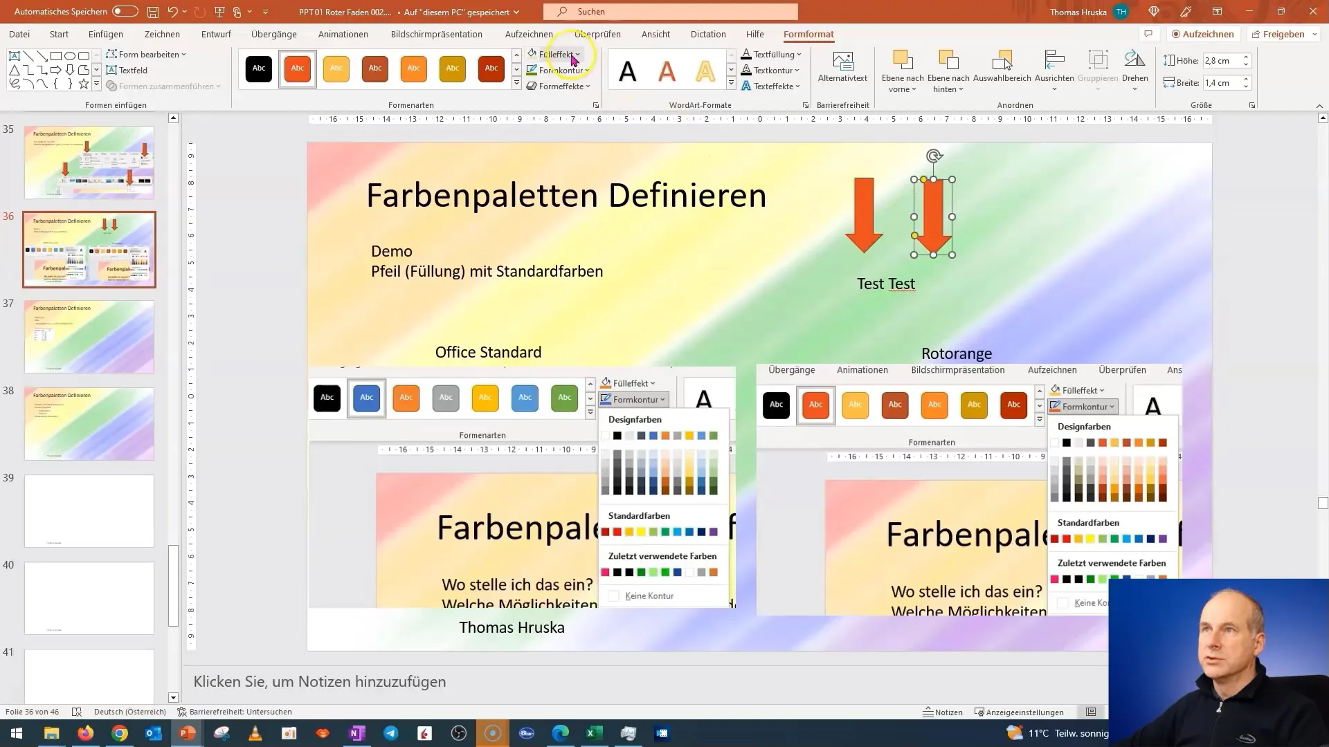 Creare e personalizzare schemi di colori professionali in PowerPoint