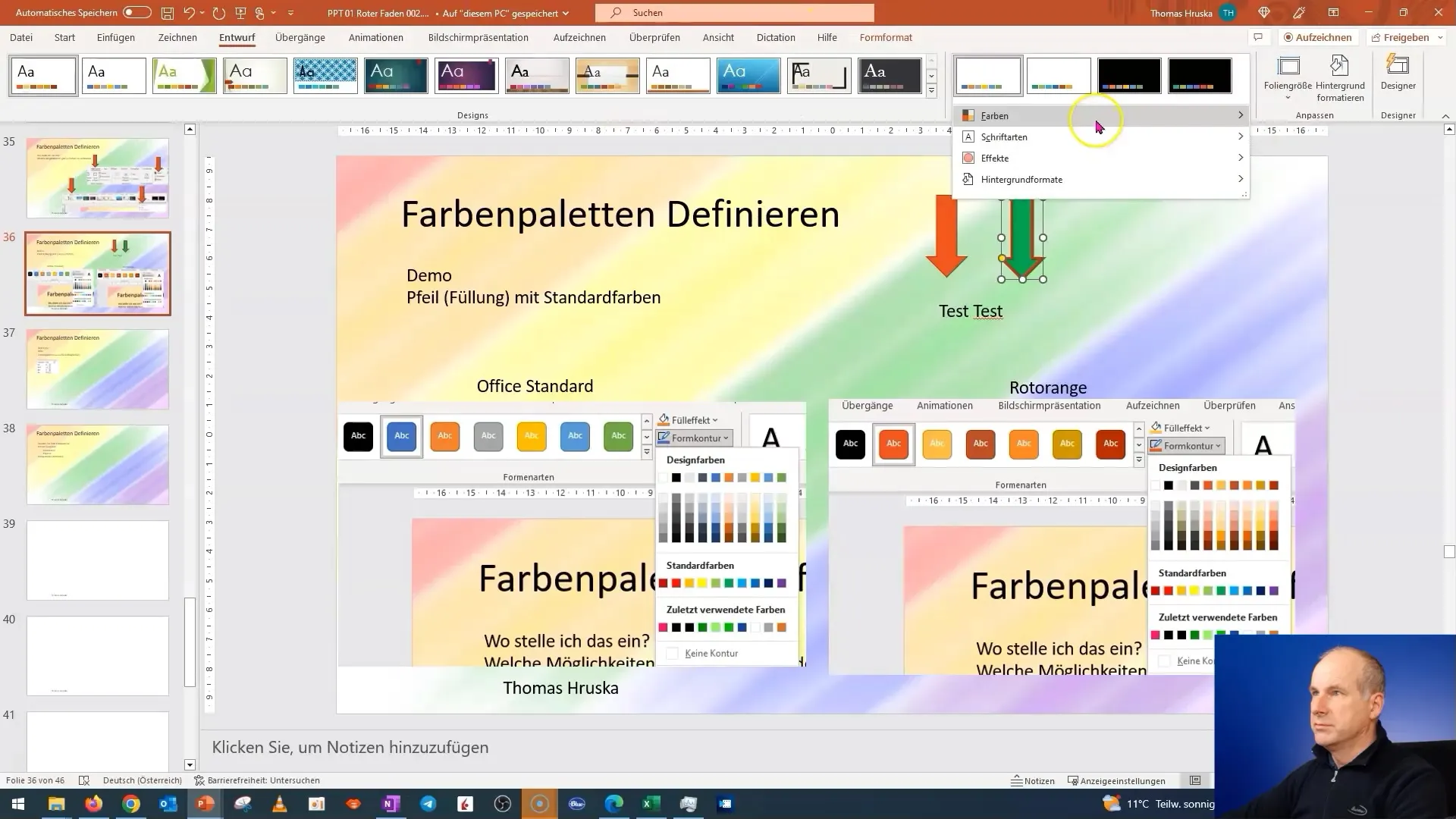 Creare e personalizzare schemi di colori professionali in PowerPoint