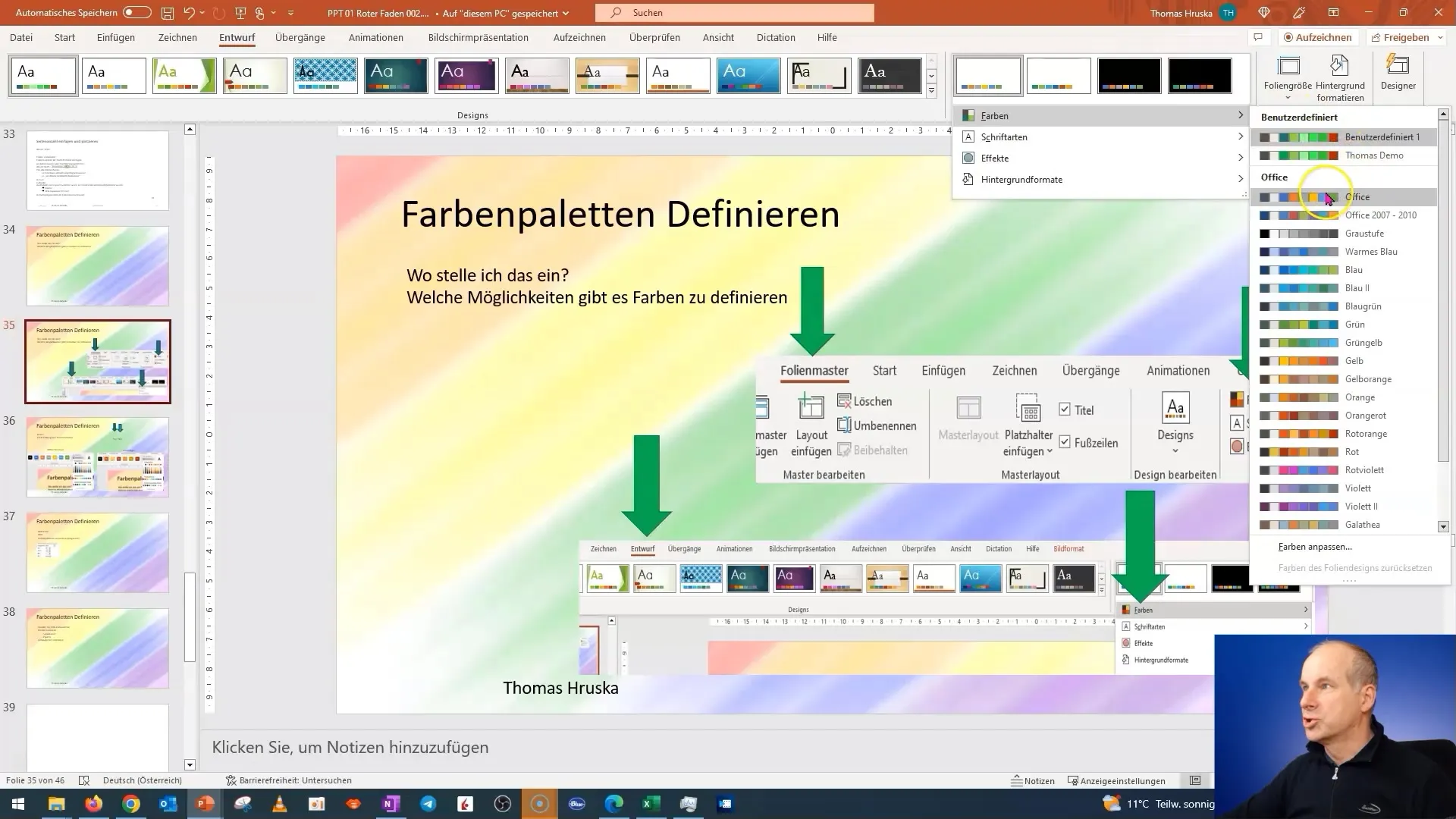 Creare e personalizzare schemi di colori professionali in PowerPoint