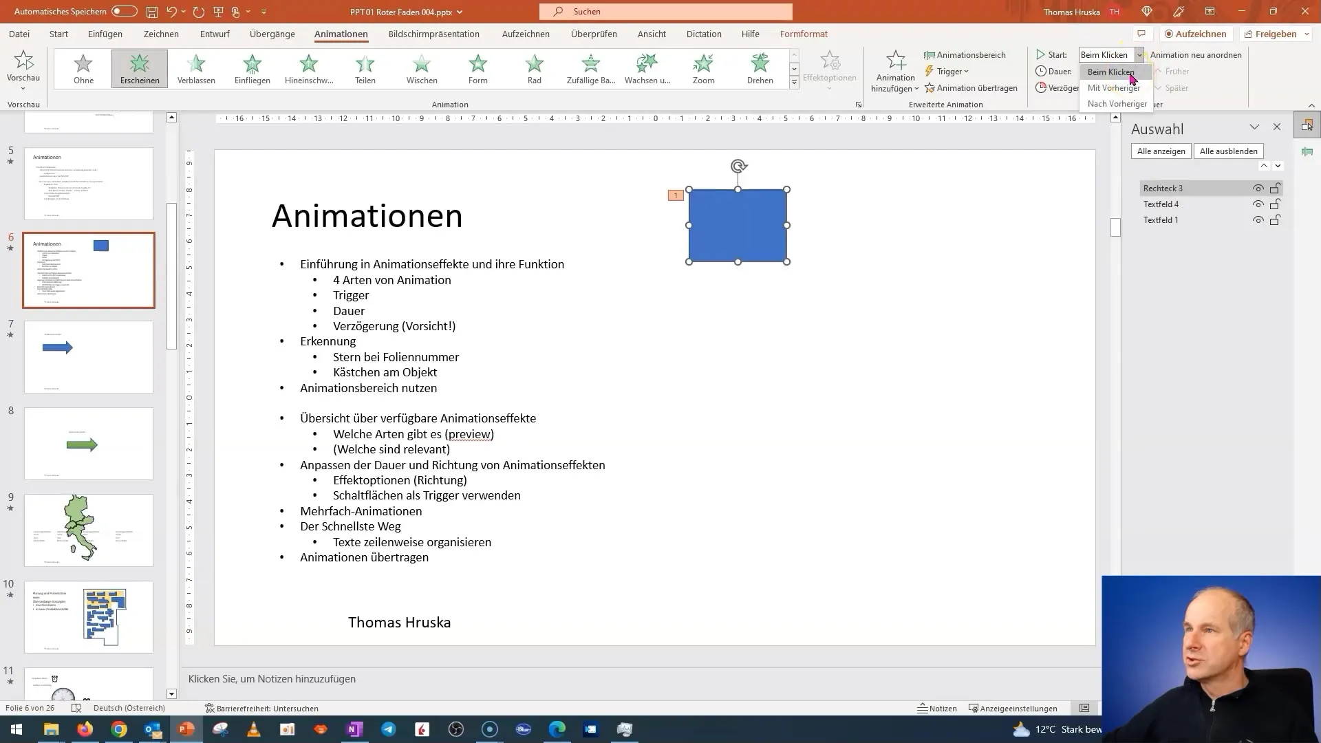 Ghidul cuprinzător pentru animațiile în PowerPoint