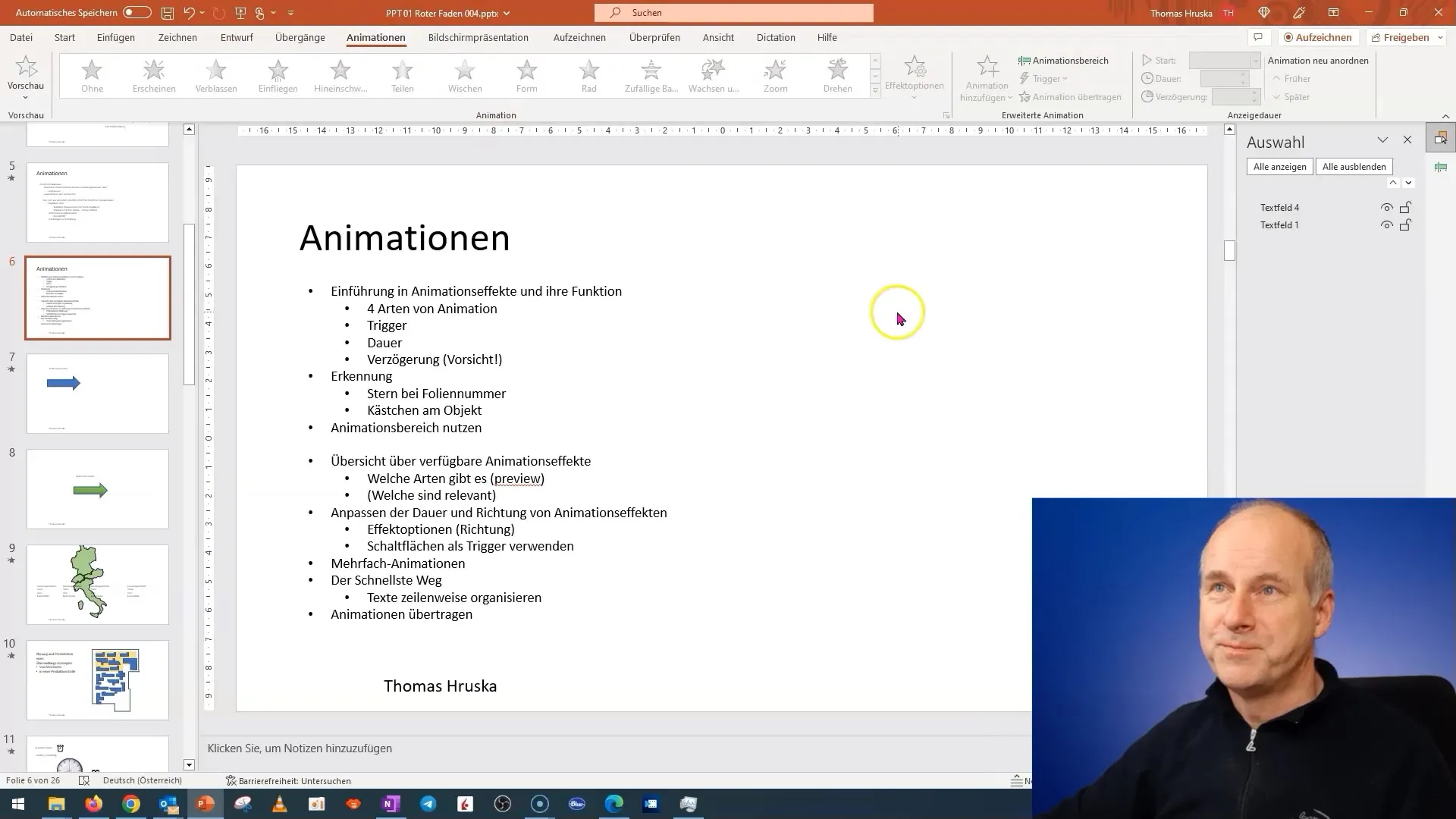 Ghidul cuprinzător pentru animații în PowerPoint