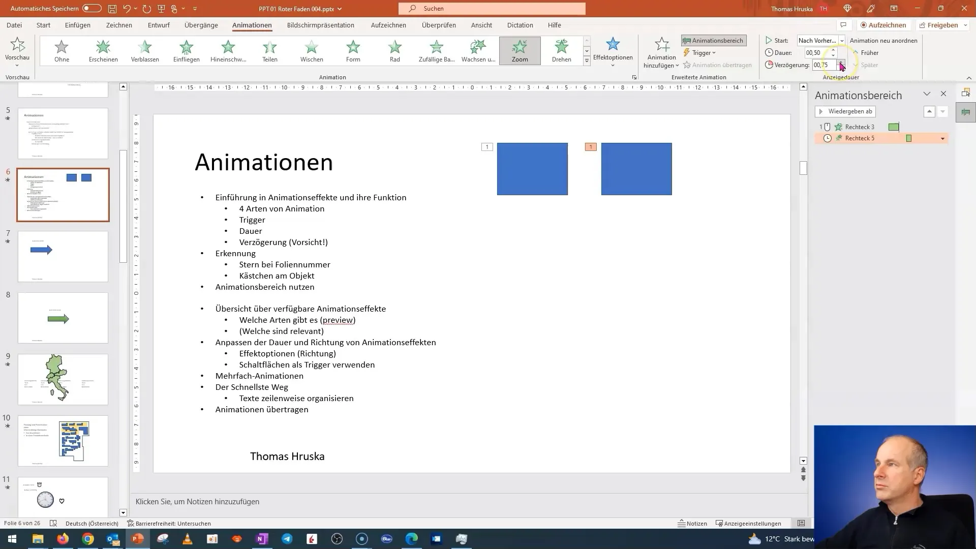 Ghidul cuprinzător pentru animațiile în PowerPoint