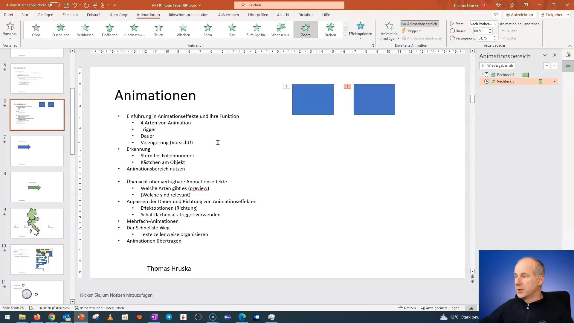 Ghidul cuprinzător pentru animațiile în PowerPoint