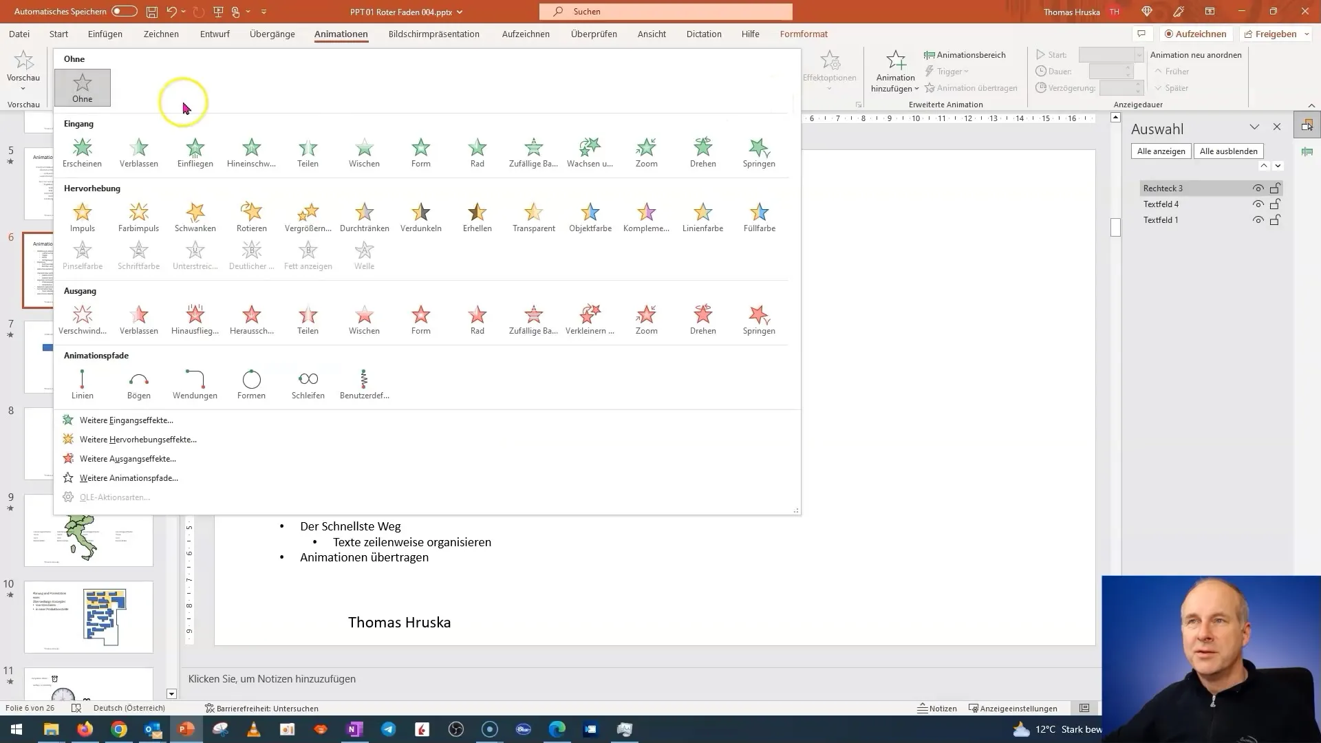 Ghidul cuprinzător pentru animații în PowerPoint