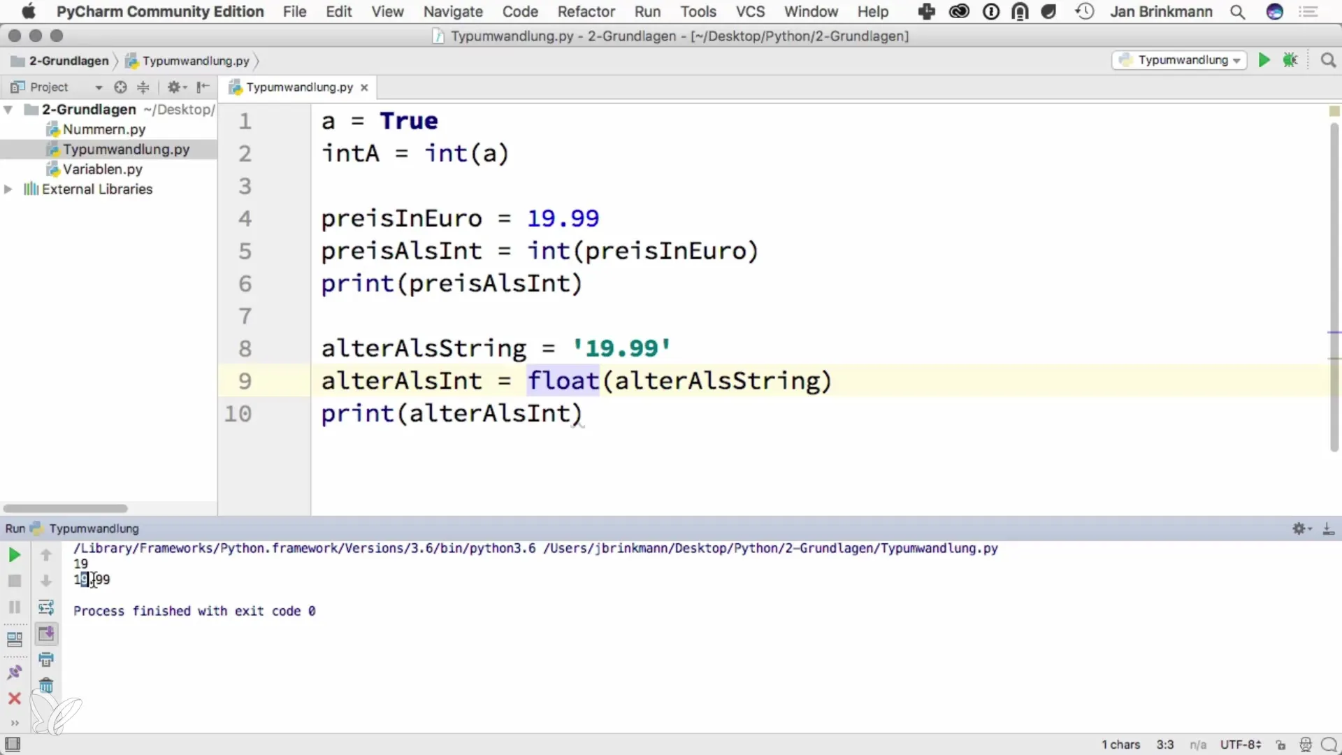 Τύποι μετατροπής στην Python: Ένας ολοκληρωμένος οδηγός για αρχάριους Μετατροπή τύπων στην Python: Ένας ολοκληρωμένος οδηγός για αρχάριους