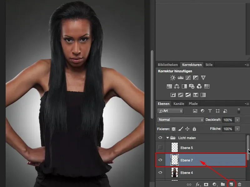 Įprotis ir Stiliai su „Photoshop“ - šviesos tapyba.