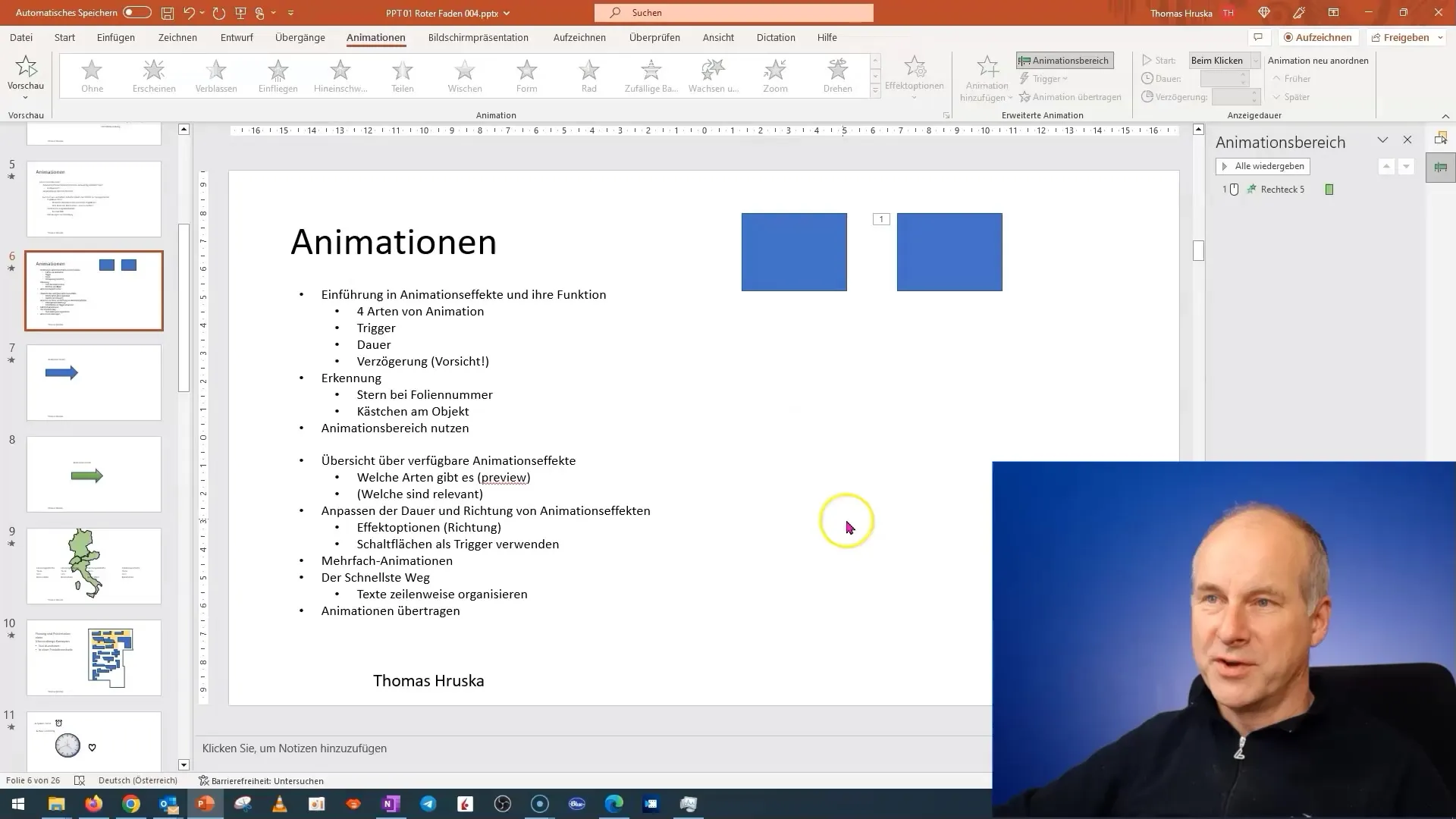 Utilizzare in modo efficace gli effetti di animazione in PowerPoint