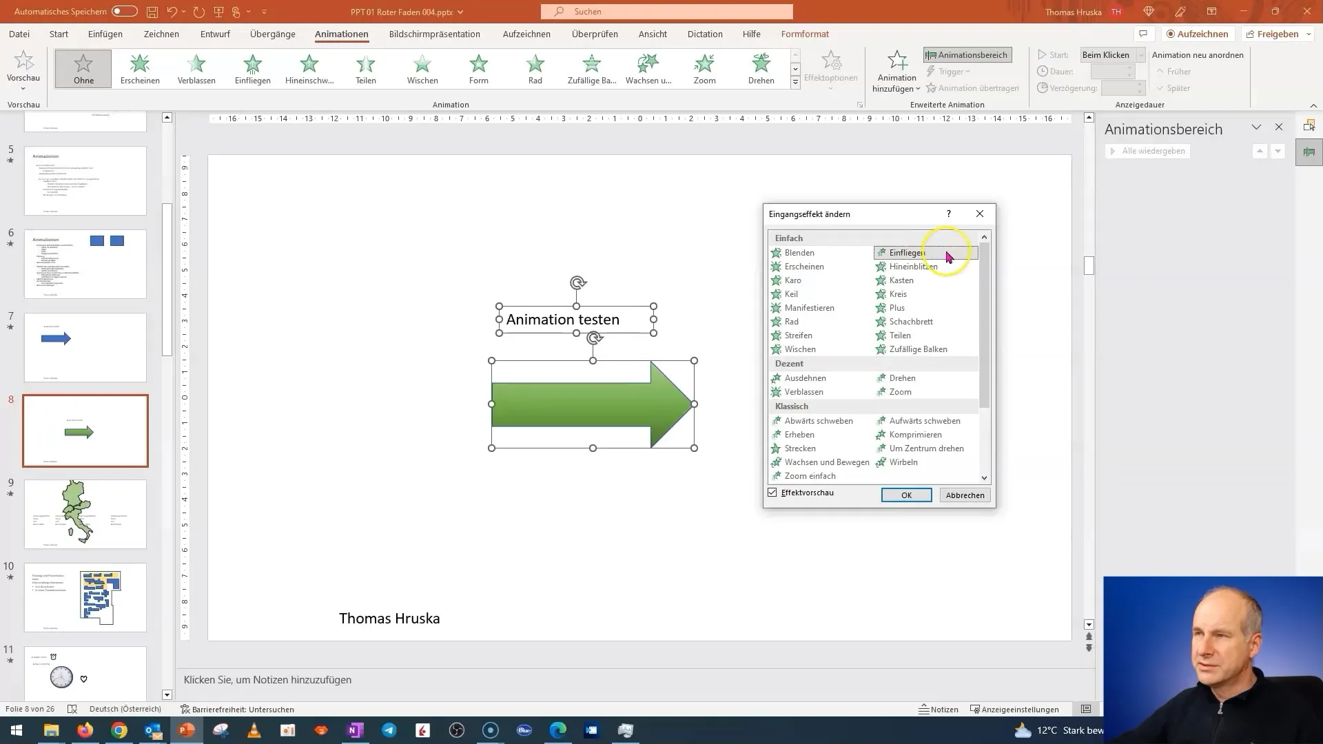 Utilizzare in modo efficace gli effetti di animazione in PowerPoint