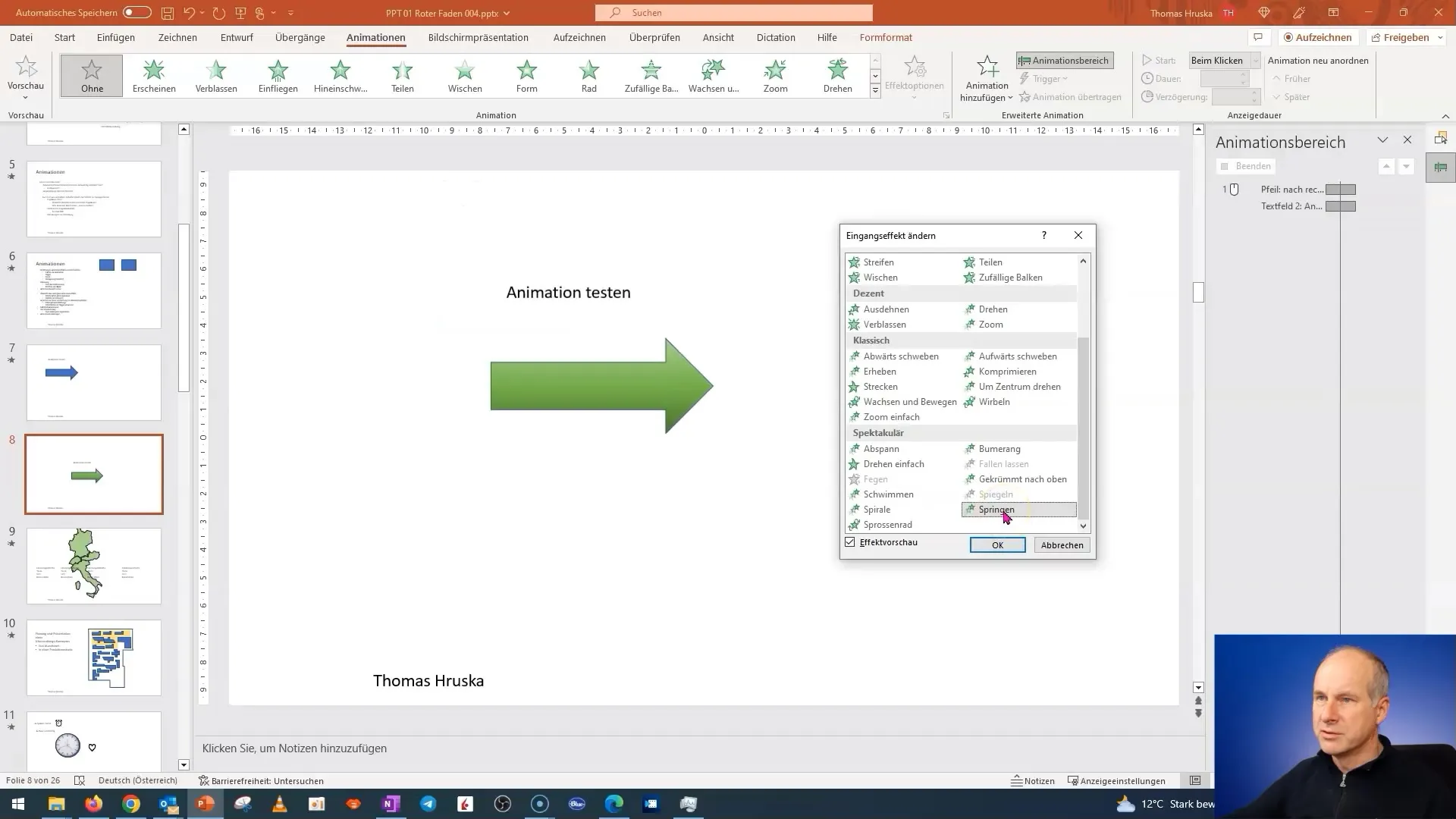 Utilizzare efficacemente gli effetti di animazione per PowerPoint