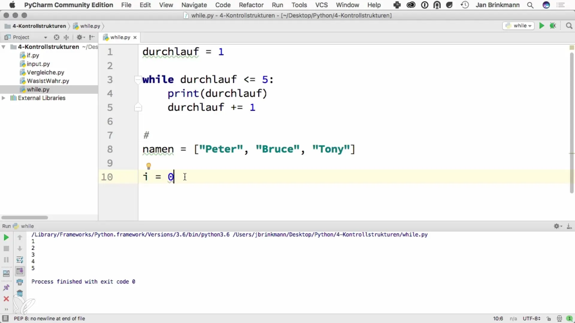 Αποτελεσματική χρήση των βρόχων `while` της Python Αποτελεσματική χρήση των επαναλήψεων `while` της Python