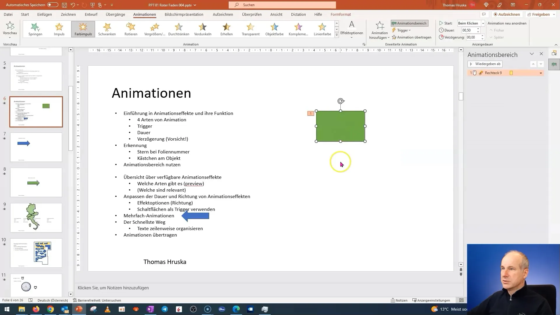 Tutorial su PowerPoint: animazioni multiple e organizzazione efficiente del testo
