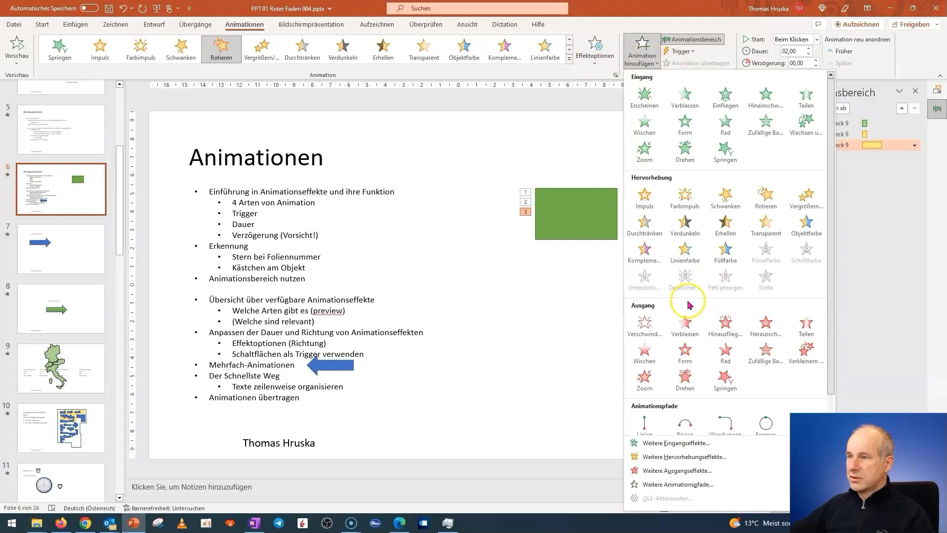 Tutorial su PowerPoint: Animazioni multiple e organizzazione efficiente del testo