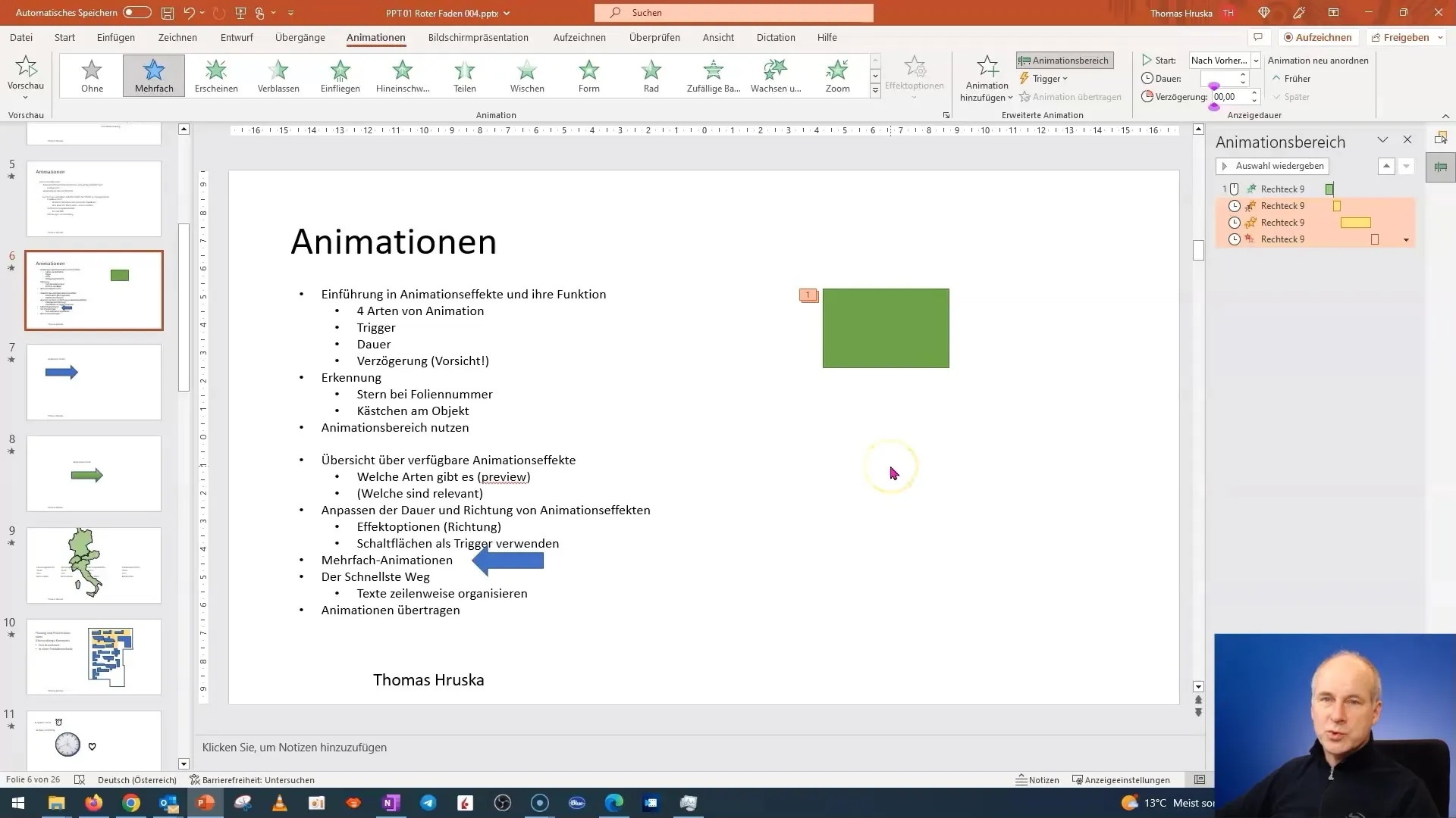 Tutorial su PowerPoint: animazioni multiple e organizzazione efficiente del testo