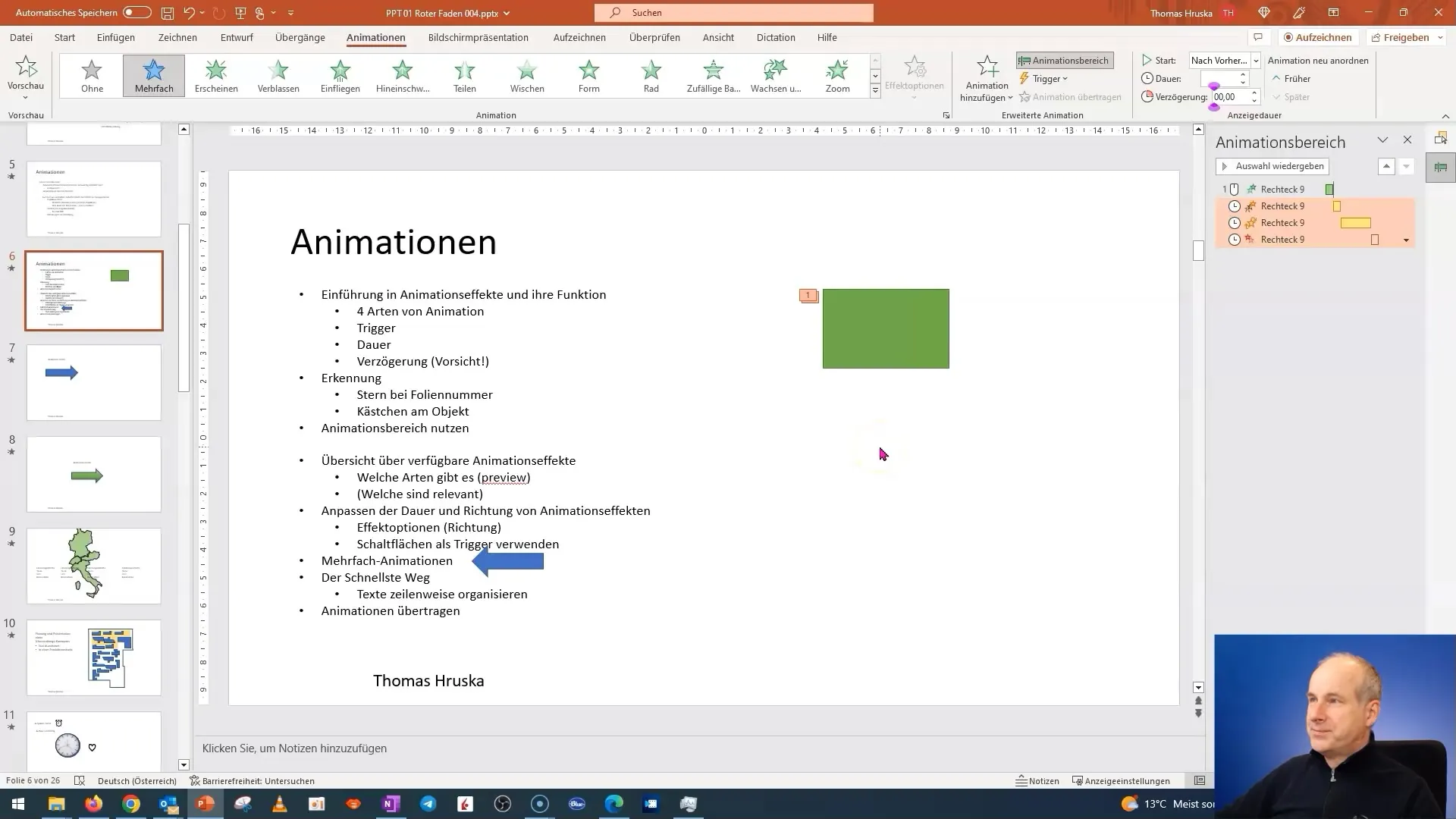 Tutorial su PowerPoint: Animazioni multiple e organizzazione efficiente del testo