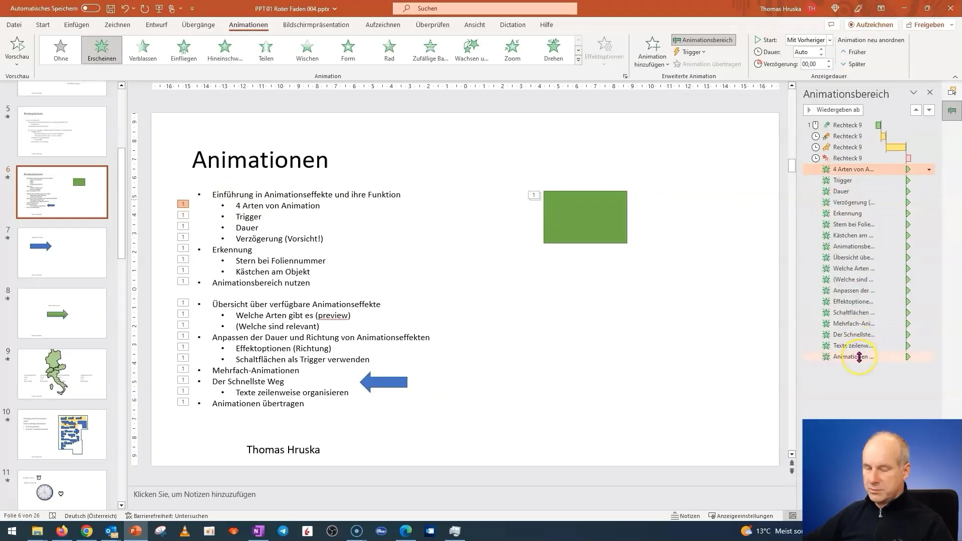 Tutorial su PowerPoint: Animazioni multiple e organizzazione efficiente del testo