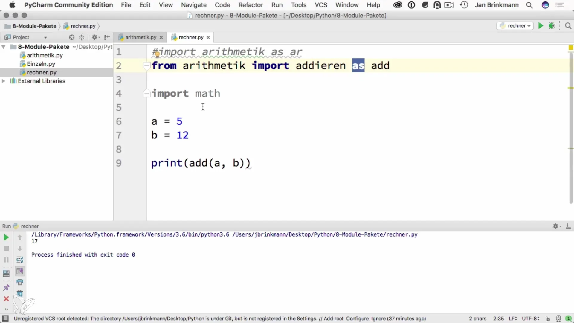 Δημιουργία και εισαγωγή Module Python Δημιουργία και εισαγωγή του Python Module