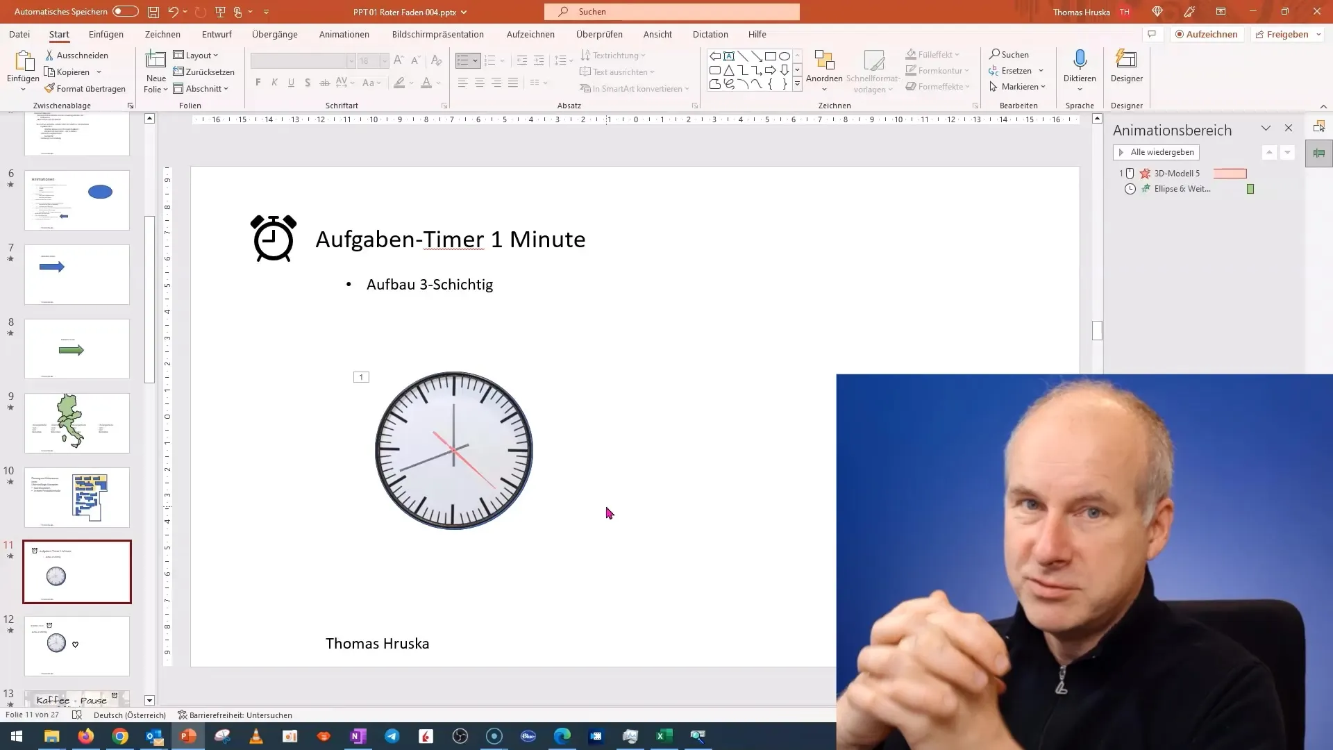 Creează un cronometru de numărătoare inversă unic pentru prezentarea ta PowerPoint