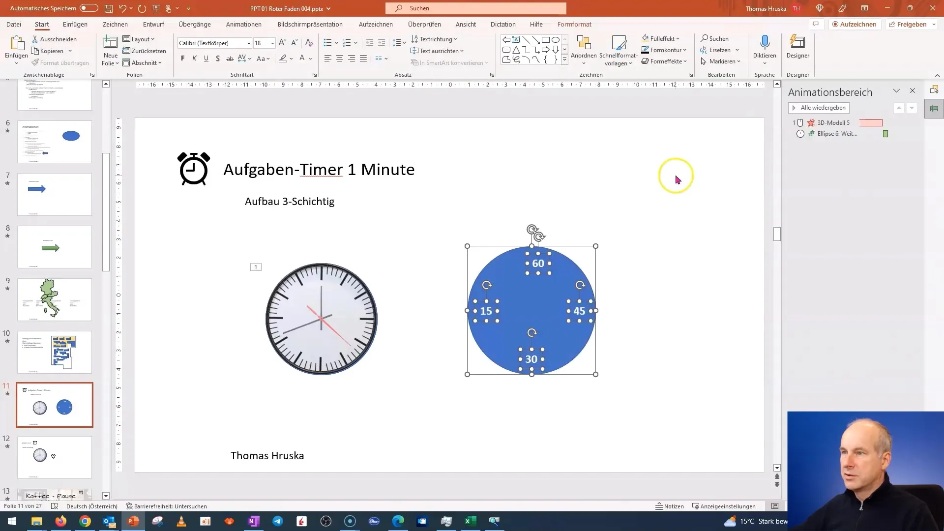 Creează un timer de contor pentru prezentarea ta PowerPoint unică