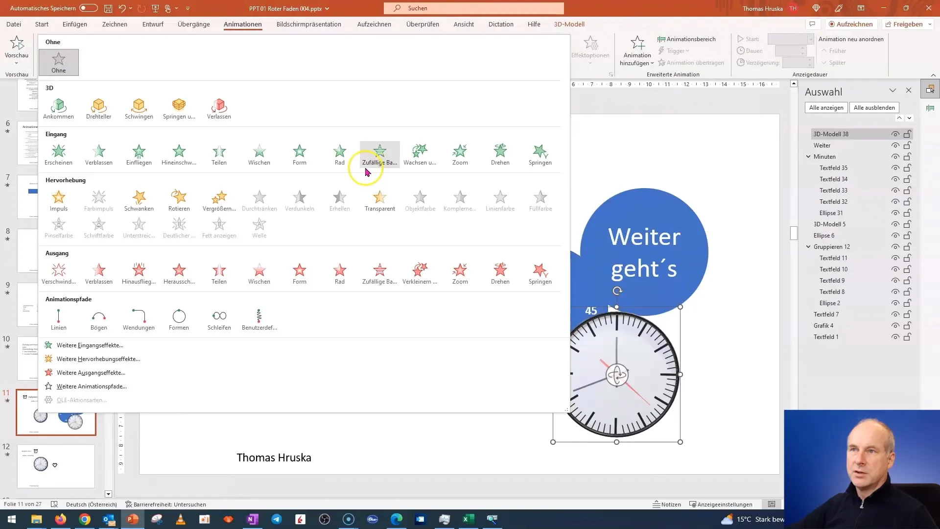 Creează un cronometru de contorizare unic pentru prezentarea ta PowerPoint