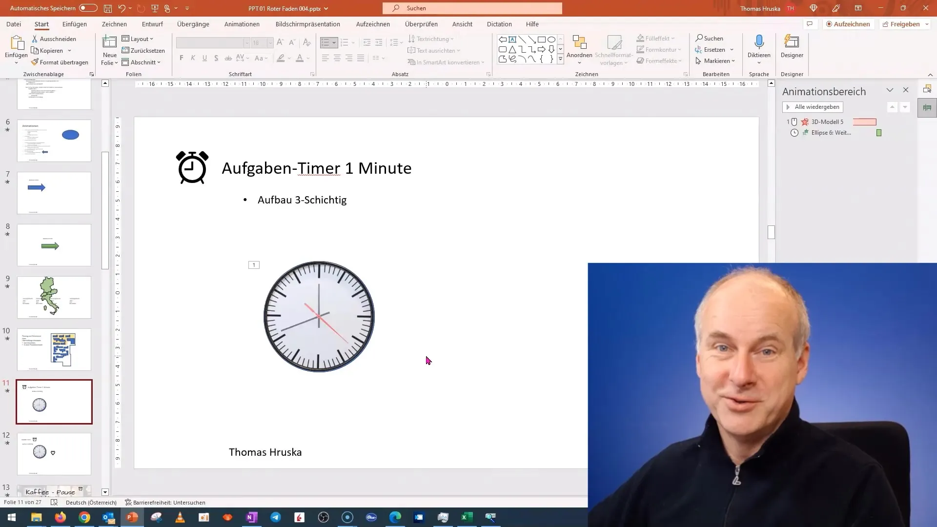 Creează un cronometru de numărătoare inversă unic pentru prezentarea ta PowerPoint