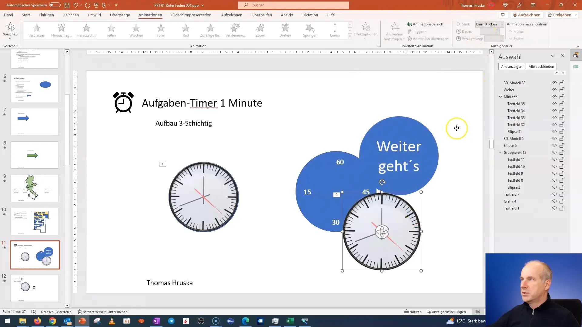 Creează un cronometru de numărătoare inversă unic pentru prezentarea ta PowerPoint