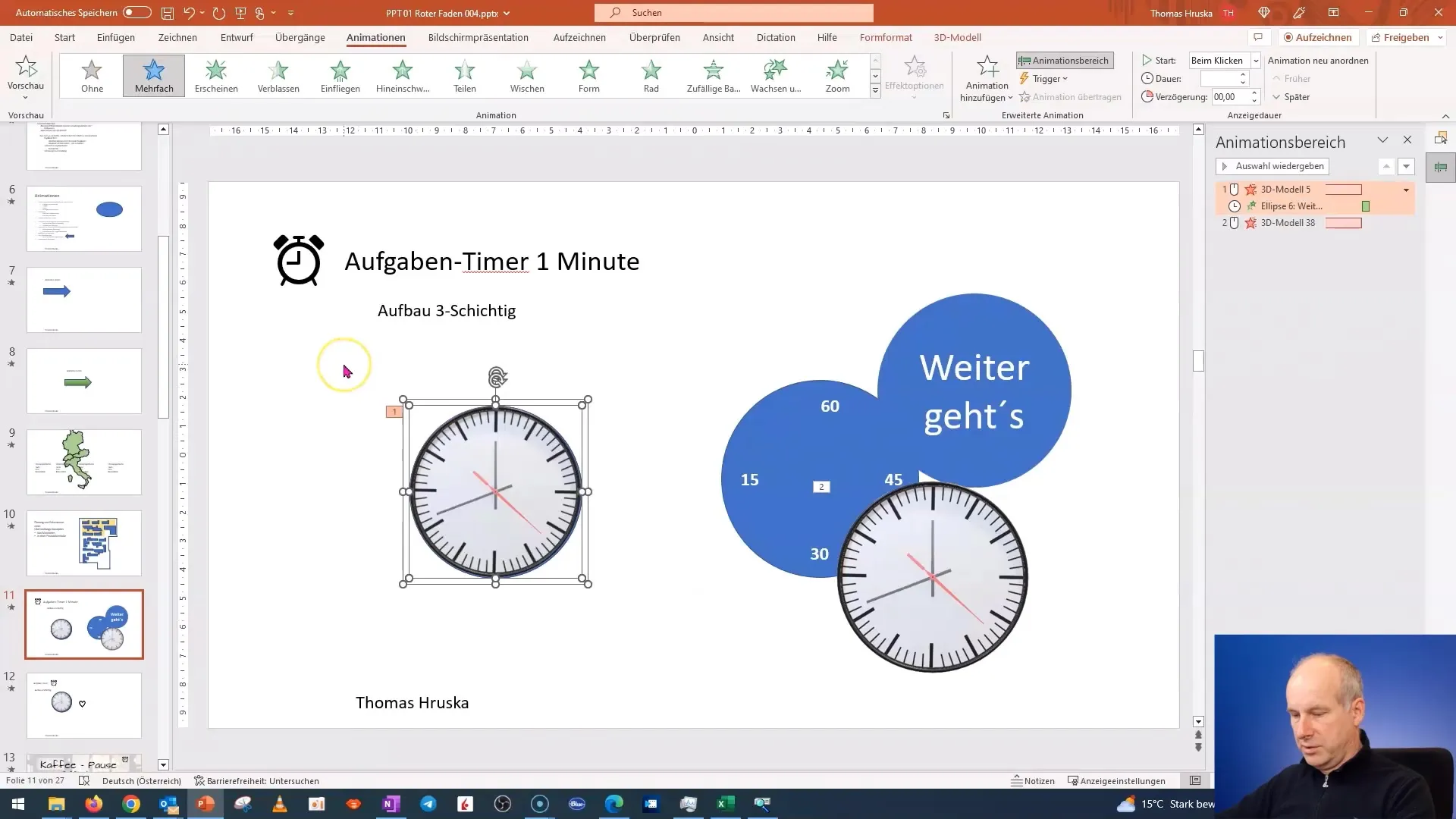 Creează un cronometru de numărătoare inversă unic pentru prezentarea ta PowerPoint