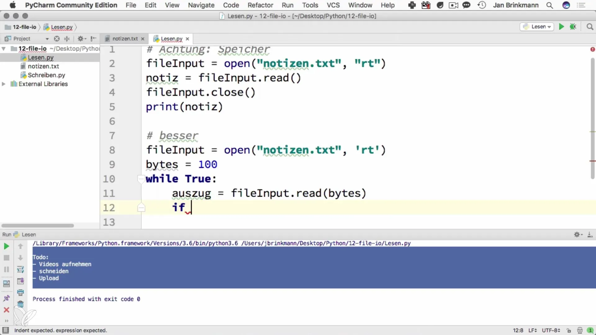 Αποτελεσματική ανάγνωση αρχείων σε Python Αποτελεσματική ανάγνωση αρχείων σε Python