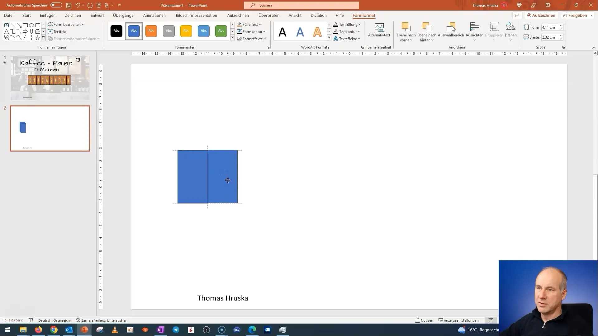 Creare animazioni creative in PowerPoint per la pausa caffè